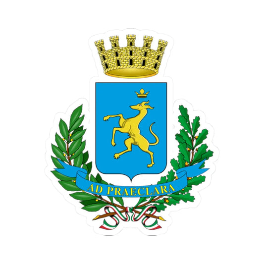 Canelli-Stemma (Italy) (Coat of Arms) STICKER Vinyl Kiss-Cut Decal 2 Inch White - The Sticker Space