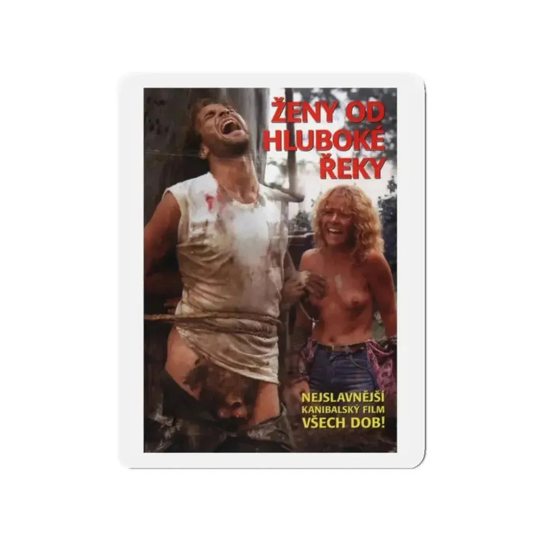 CANNIBAL FEROX (2) 1981 Movie Poster - Refrigerator Magnet - The Sticker Space