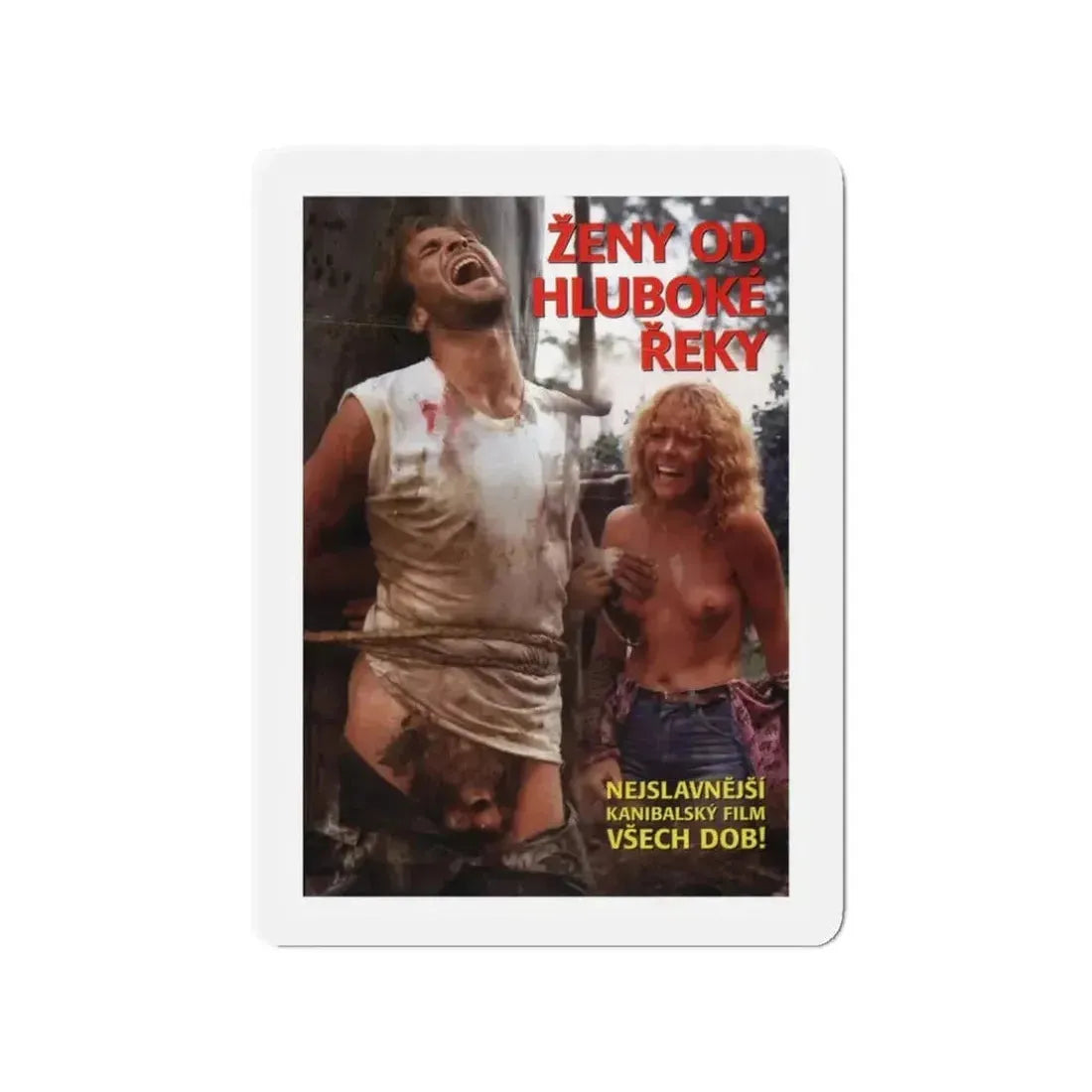 CANNIBAL FEROX (2) 1981 Movie Poster - Refrigerator Magnet - The Sticker Space