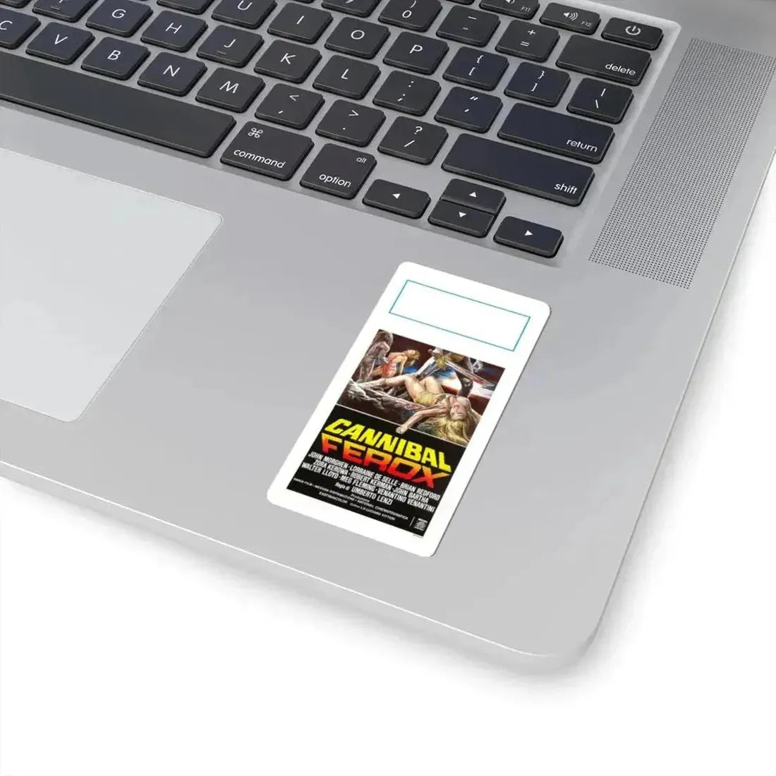 CANNIBAL FEROX (ITALIAN) 1981 Movie Poster - STICKER Vinyl Kiss-Cut Decal - The Sticker Space