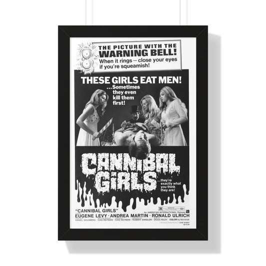 CANNIBAL GIRLS (2) 1973 - Framed Movie Poster-16″ x 24″-The Sticker Space