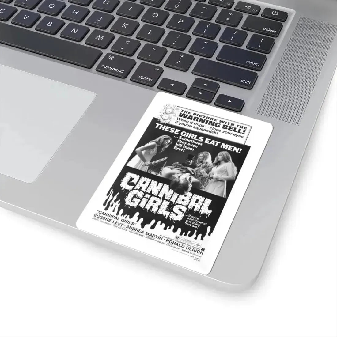 CANNIBAL GIRLS (2) 1973 Movie Poster - STICKER Vinyl Kiss-Cut Decal - The Sticker Space