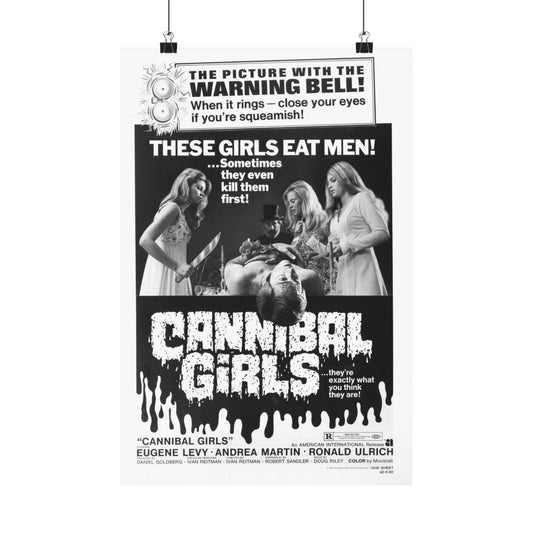 CANNIBAL GIRLS (2) 1973 - Paper Movie Poster-12″ x 18″-The Sticker Space