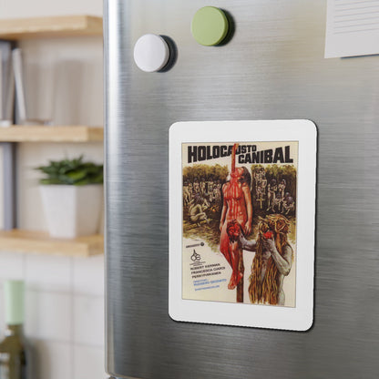 CANNIBAL HOLOCAUST 1980 Movie Poster - Die-Cut Magnet-The Sticker Space