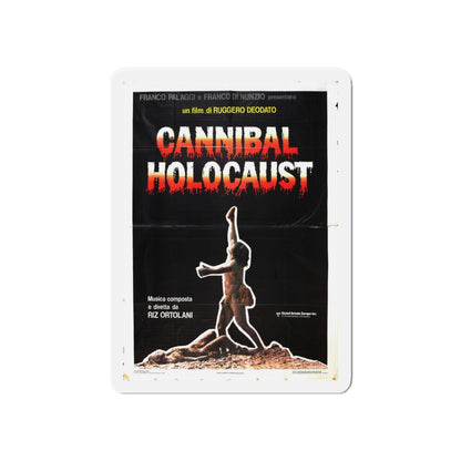 CANNIBAL HOLOCAUST (2) 1980 Movie Poster - Die-Cut Magnet-6 × 6"-The Sticker Space