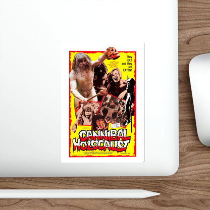 CANNIBAL HOLOCAUST (3) 1980 Movie Poster STICKER Vinyl Die-Cut Decal-The Sticker Space