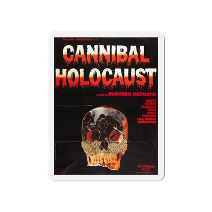 CANNIBAL HOLOCAUST (FRENCH) 1980 Movie Poster - Refrigerator Magnet - The Sticker Space