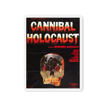 CANNIBAL HOLOCAUST (FRENCH) 1980 Movie Poster - Refrigerator Magnet - The Sticker Space