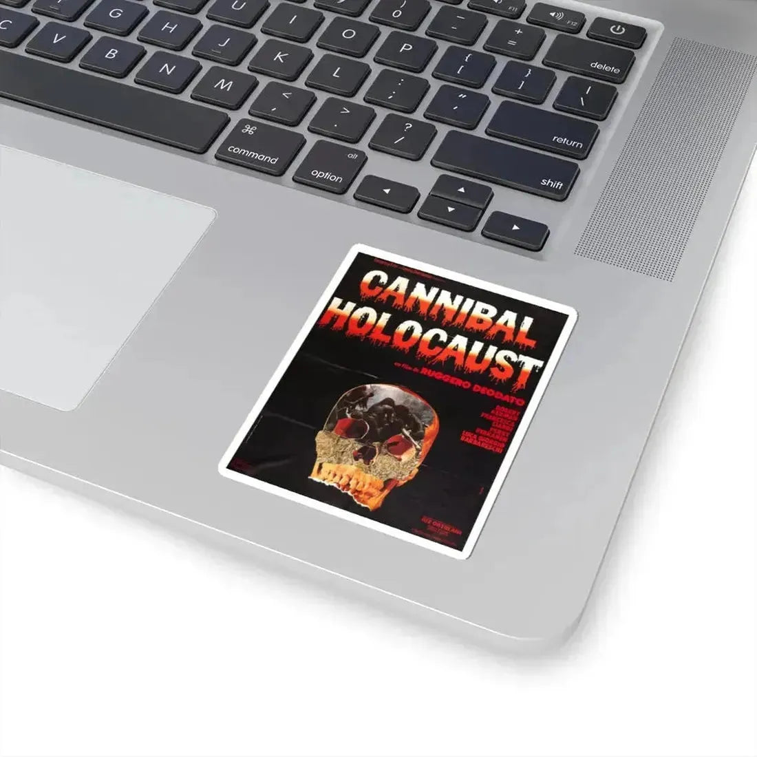 CANNIBAL HOLOCAUST (FRENCH) 1980 Movie Poster - STICKER Vinyl Kiss-Cut Decal - The Sticker Space
