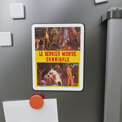 CANNIBAL HOLOCAUST (FRENCH) 2 1980 Movie Poster - Die-Cut Magnet-The Sticker Space