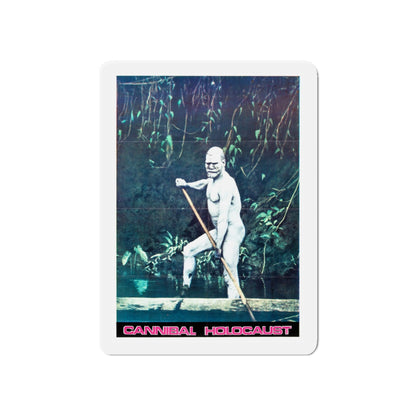 CANNIBAL HOLOCAUST (ITALIAN) 1980 Movie Poster - Die-Cut Magnet-6 × 6"-The Sticker Space