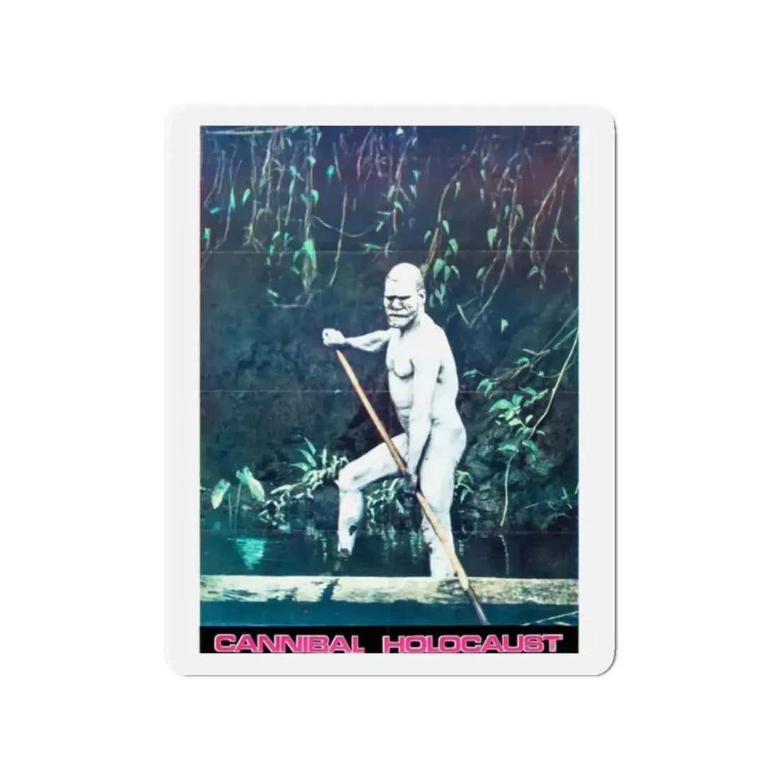 CANNIBAL HOLOCAUST (ITALIAN) 1980 Movie Poster - Refrigerator Magnet 2 Inch - The Sticker Space