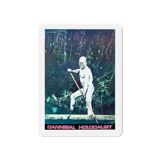 CANNIBAL HOLOCAUST (ITALIAN) 1980 Movie Poster - Refrigerator Magnet 6 Inch - The Sticker Space