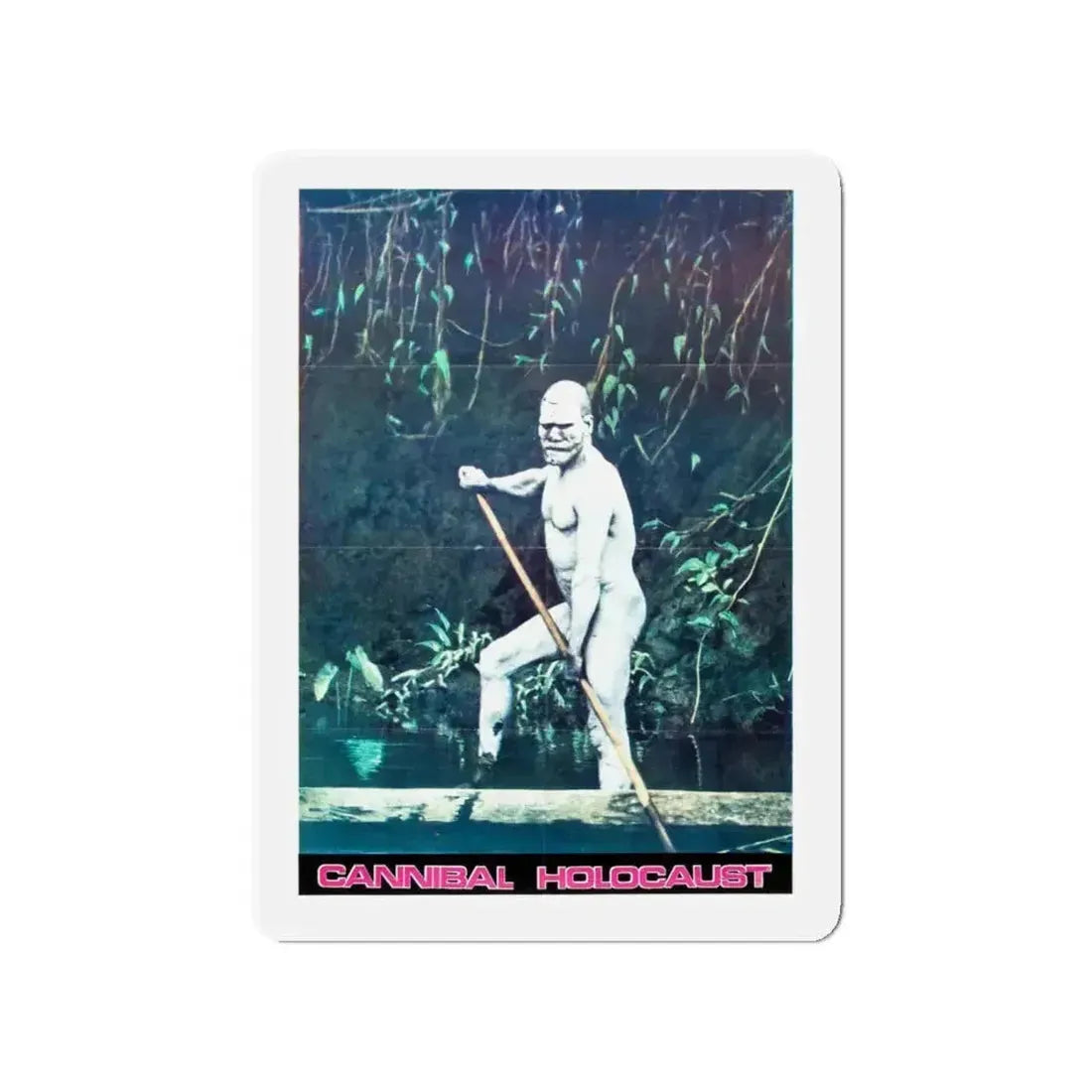 CANNIBAL HOLOCAUST (ITALIAN) 1980 Movie Poster - Refrigerator Magnet - The Sticker Space