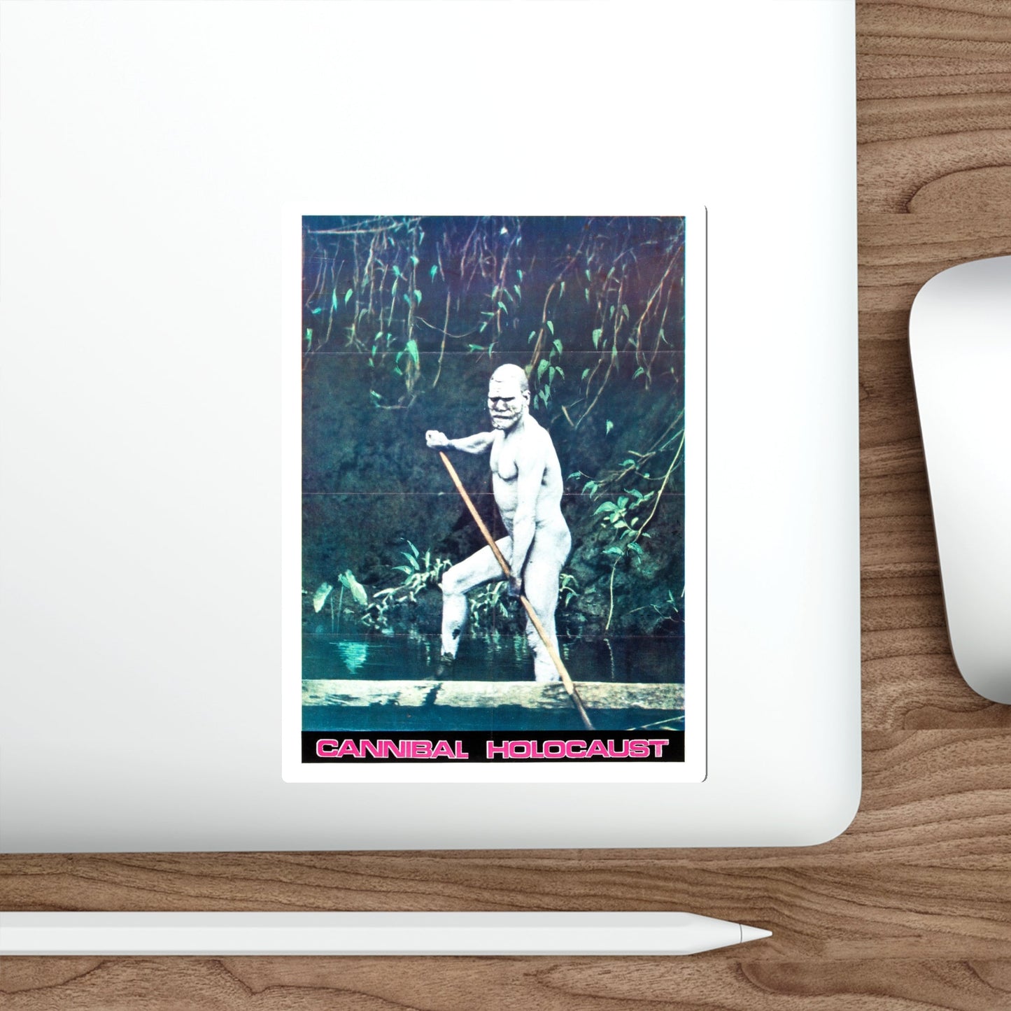 CANNIBAL HOLOCAUST (ITALIAN) 1980 Movie Poster STICKER Vinyl Die-Cut Decal-The Sticker Space