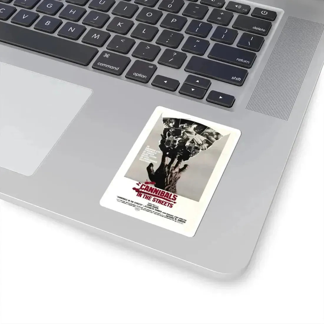 CANNIBALS IN THE STREETS 1980 Movie Poster - STICKER Vinyl Kiss-Cut Decal - The Sticker Space