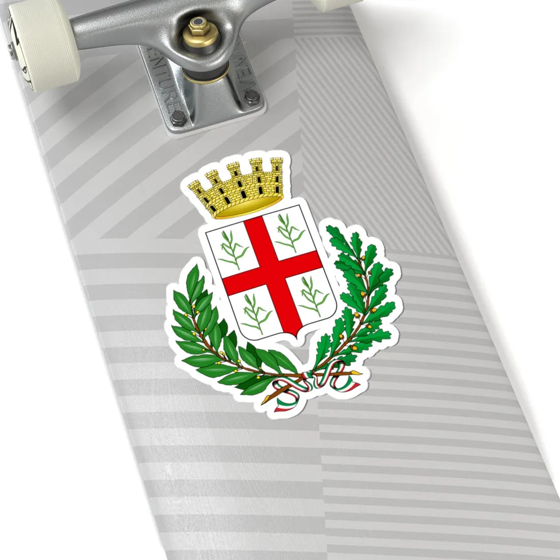 Cannobio-Stemma (Italy) (Coat of Arms) STICKER Vinyl Kiss-Cut Decal - The Sticker Space