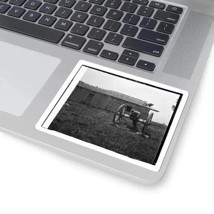 Cannon and Cabin at Chickamauga and Chattanooga National Military Park (U.S. Civil War) STICKER Vinyl Kiss-Cut Decal - The Sticker Space