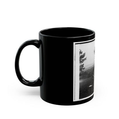 Cannon At Chickamauga And Chattanooga National Military Park (U.S. Civil War) Black Coffee Mug