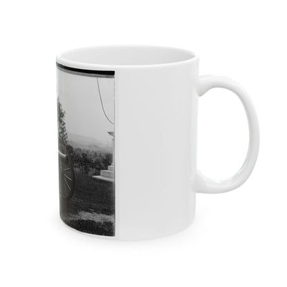 Cannon At Chickamauga And Chattanooga National Military Park (U.S. Civil War) White Coffee Mug