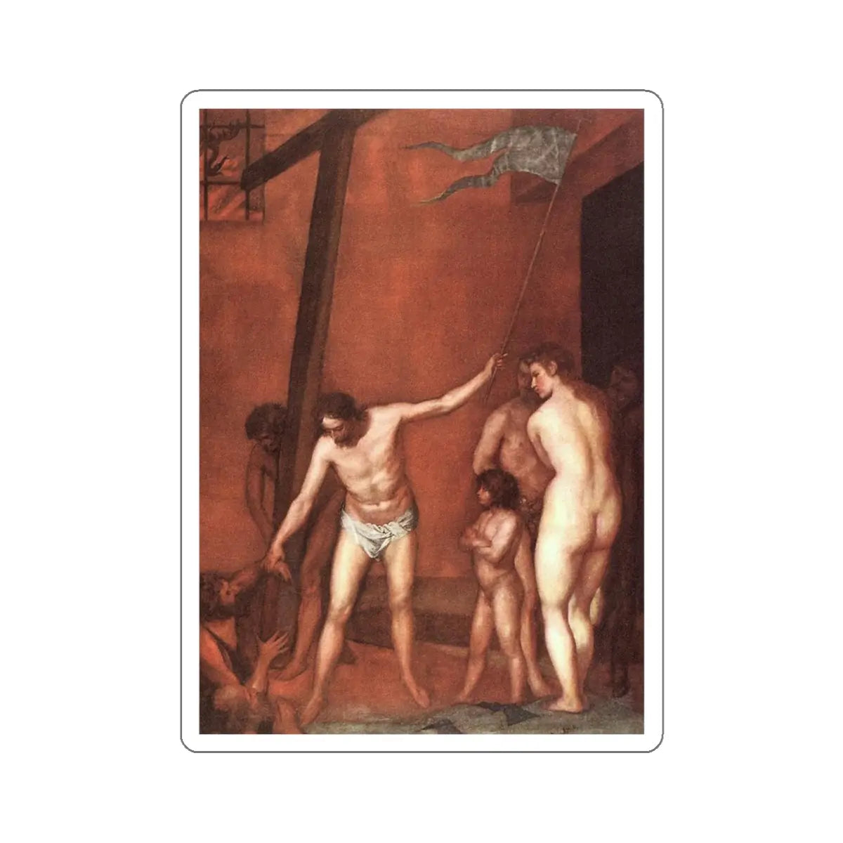 SKU:22058140561571265331 Sticker types:White Shape:Die-Cut Sizes:5" × 5"
