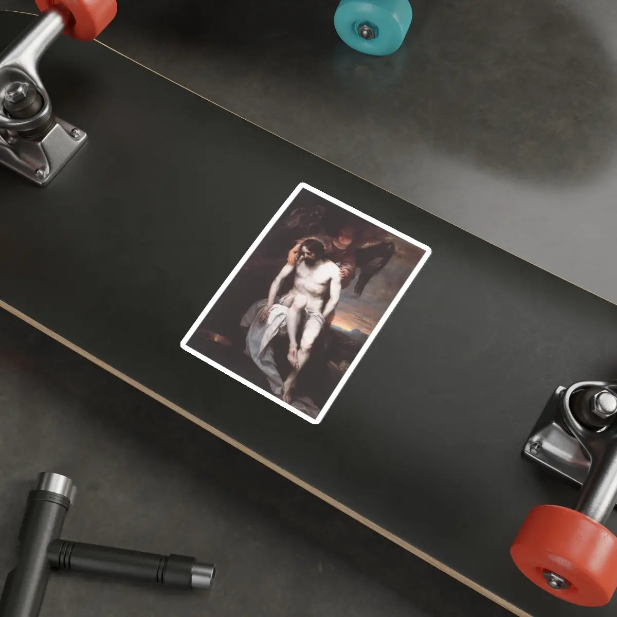 SKU:24875858074482879617 Sticker types:White Shape:Die-Cut Sizes:5" × 5"