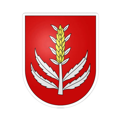 Canobbio-coat of arms (Switzerland) (Coat of Arms) STICKER Vinyl Kiss-Cut Decal 6 Inch White - The Sticker Space