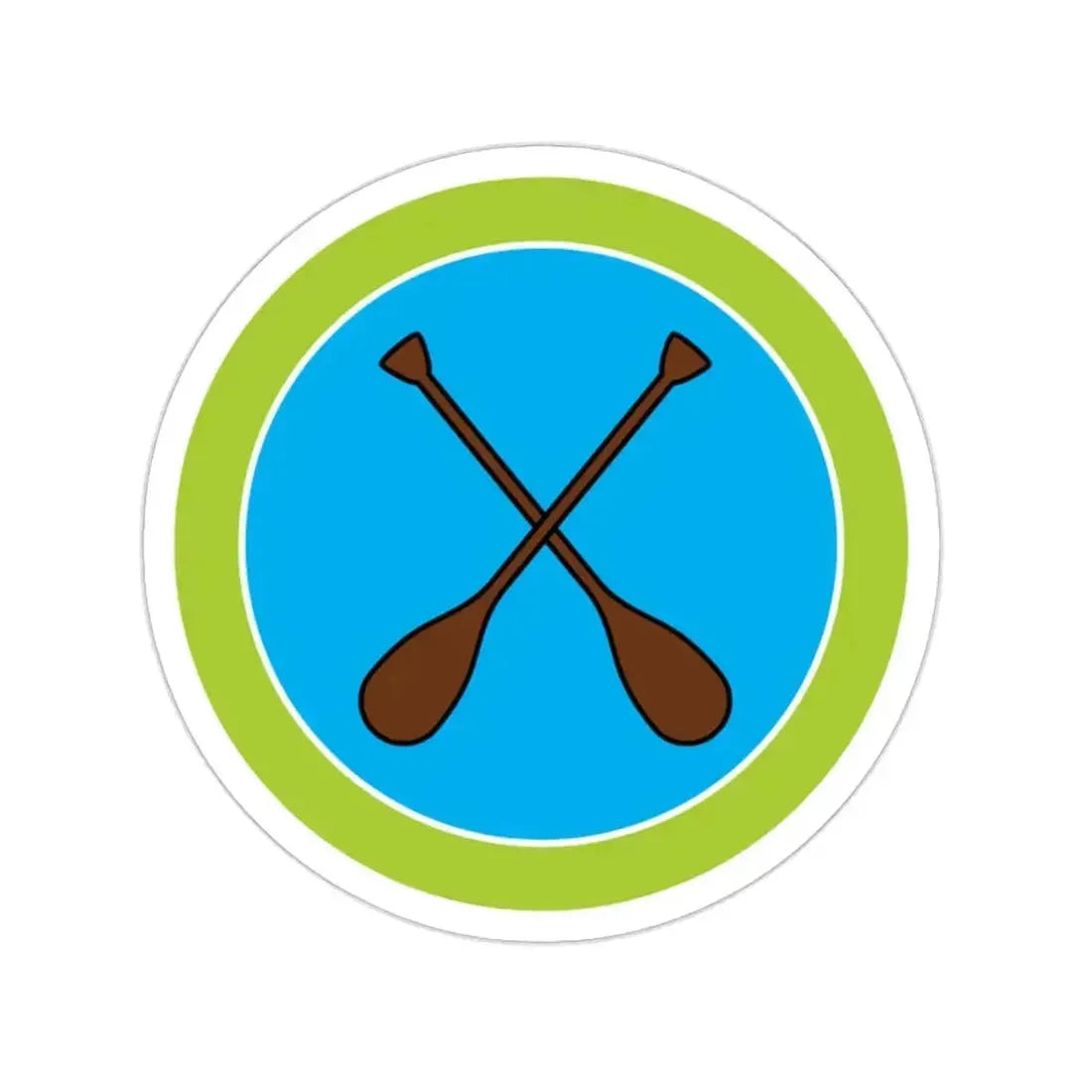 Canoeing (Boy Scouts Merit Badge) STICKER Vinyl Die-Cut Decal 2 Inch - The Sticker Space