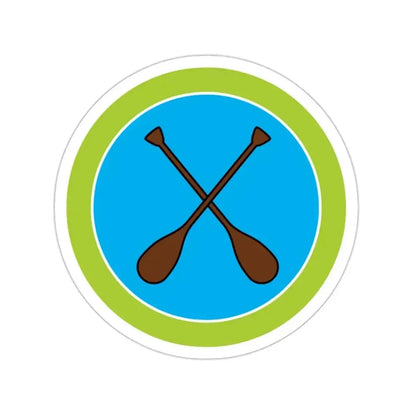 Canoeing (Boy Scouts Merit Badge) STICKER Vinyl Die-Cut Decal 2 Inch - The Sticker Space
