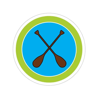 Canoeing (Boy Scouts Merit Badge) STICKER Vinyl Die-Cut Decal 3 Inch - The Sticker Space