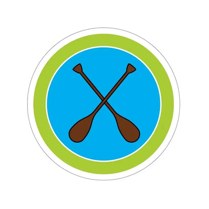 Canoeing (Boy Scouts Merit Badge) STICKER Vinyl Die-Cut Decal 5 Inch - The Sticker Space