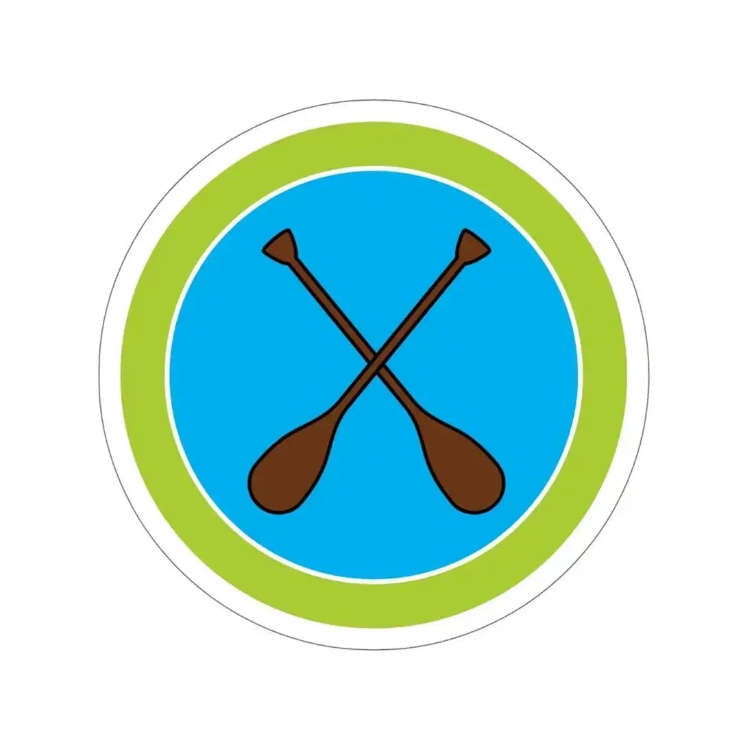 Canoeing (Boy Scouts Merit Badge) STICKER Vinyl Die-Cut Decal - The Sticker Space