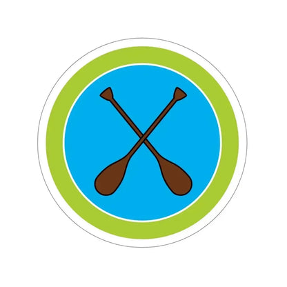 Canoeing (Boy Scouts Merit Badge) STICKER Vinyl Die-Cut Decal - The Sticker Space