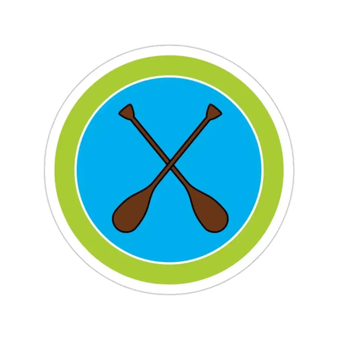 Canoeing (Boy Scouts Merit Badge) STICKER Vinyl Die-Cut Decal - The Sticker Space