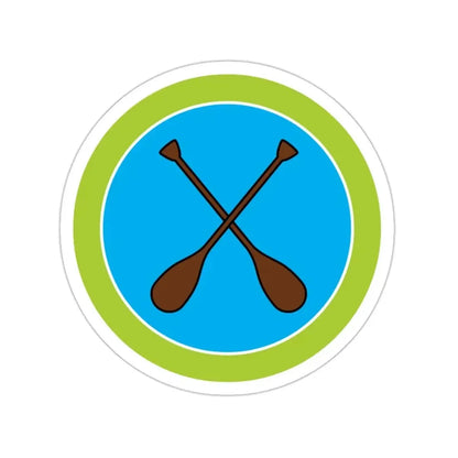 Canoeing (Boy Scouts Merit Badge) STICKER Vinyl Die-Cut Decal - The Sticker Space