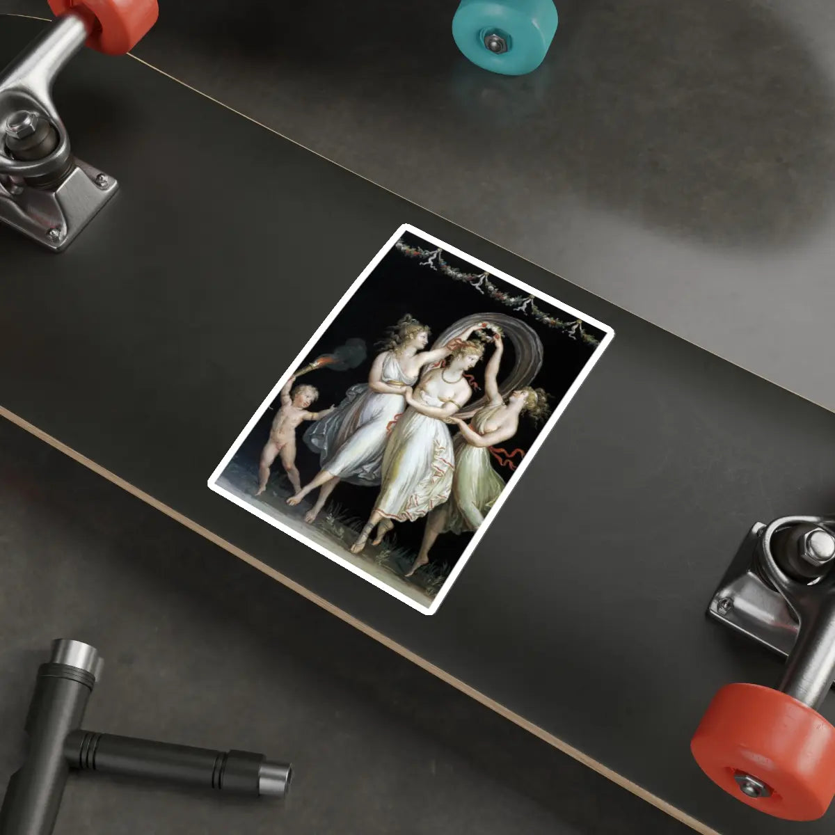 SKU:17423297991942947854 Sticker types:White Shape:Die-Cut Sizes:6" × 6"