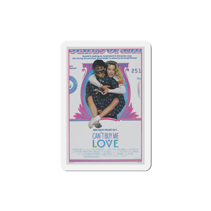 Can't Buy Me Love 1987 Movie Poster Die-Cut Magnet-3" x 3"-The Sticker Space