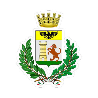 Cantù-Stemma (Italy) (Coat of Arms) STICKER Vinyl Kiss-Cut Decal 3 Inch White - The Sticker Space