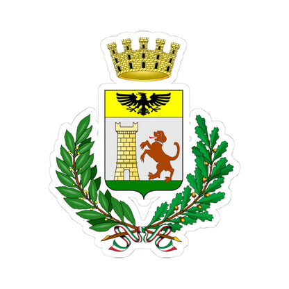 Cantù-Stemma (Italy) (Coat of Arms) STICKER Vinyl Kiss-Cut Decal 4 Inch White - The Sticker Space