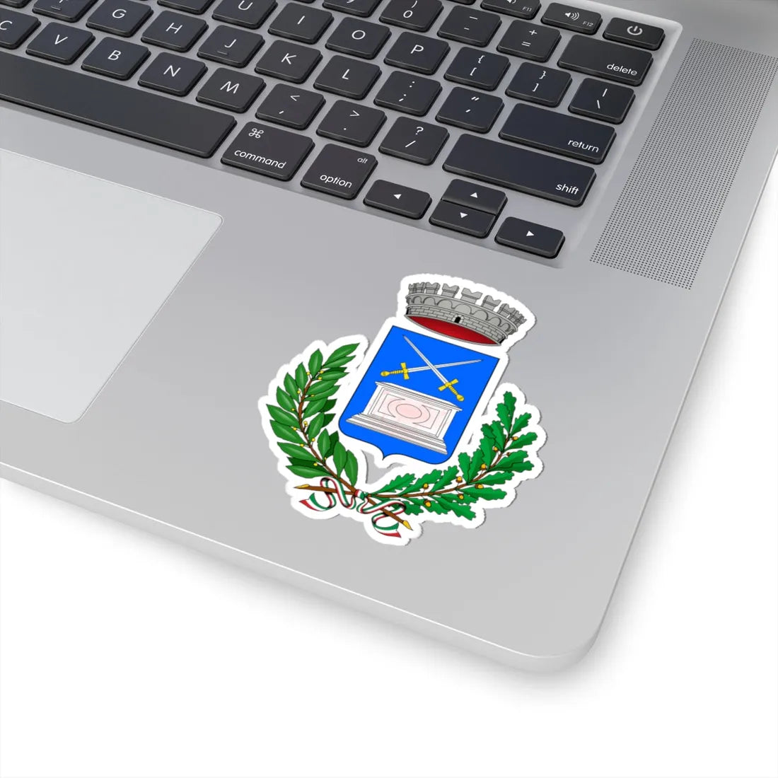 Cantello-Stemma (Italy) (Coat of Arms) STICKER Vinyl Kiss-Cut Decal - The Sticker Space