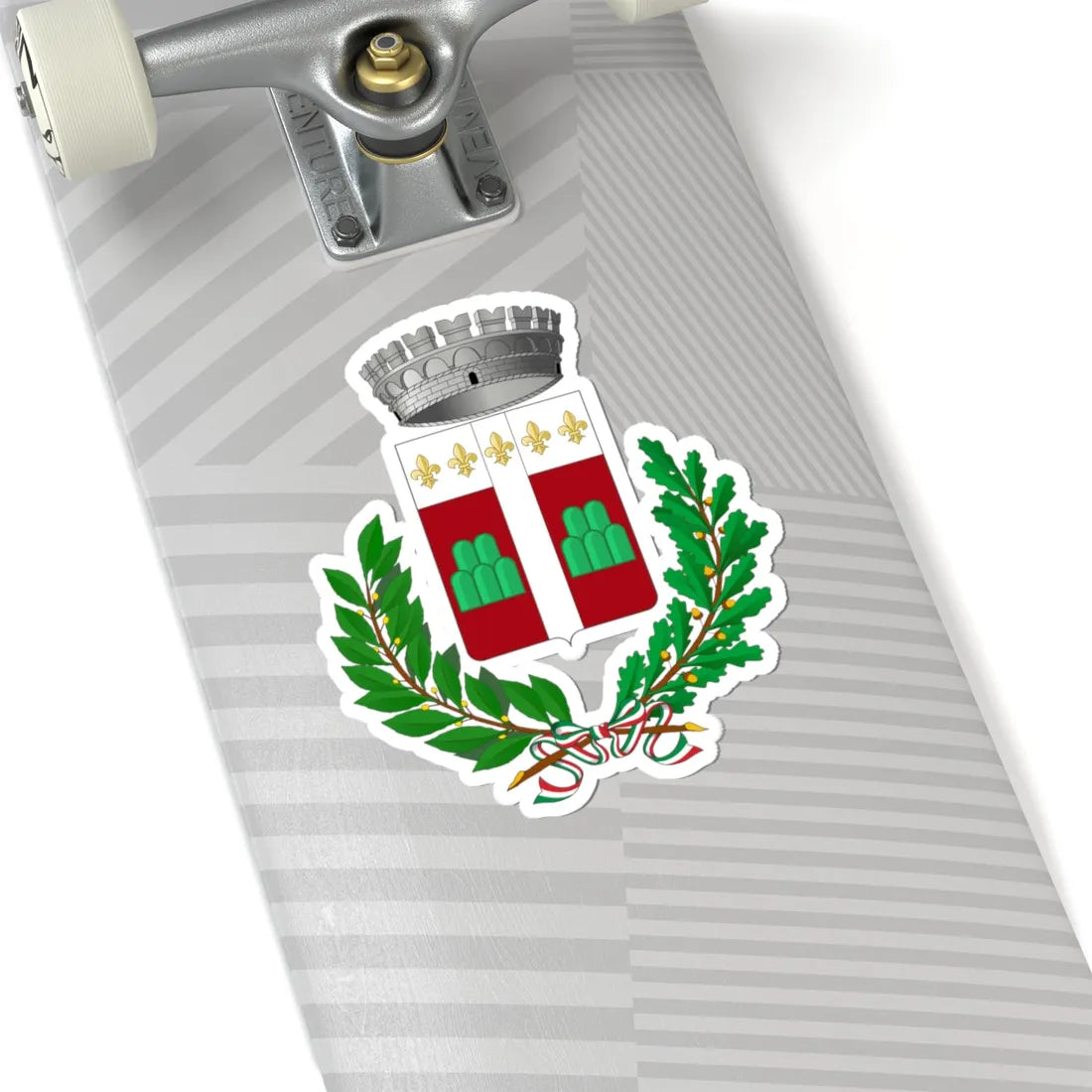 Cantiano-Stemma (Italy) (Coat of Arms) STICKER Vinyl Kiss-Cut Decal - The Sticker Space