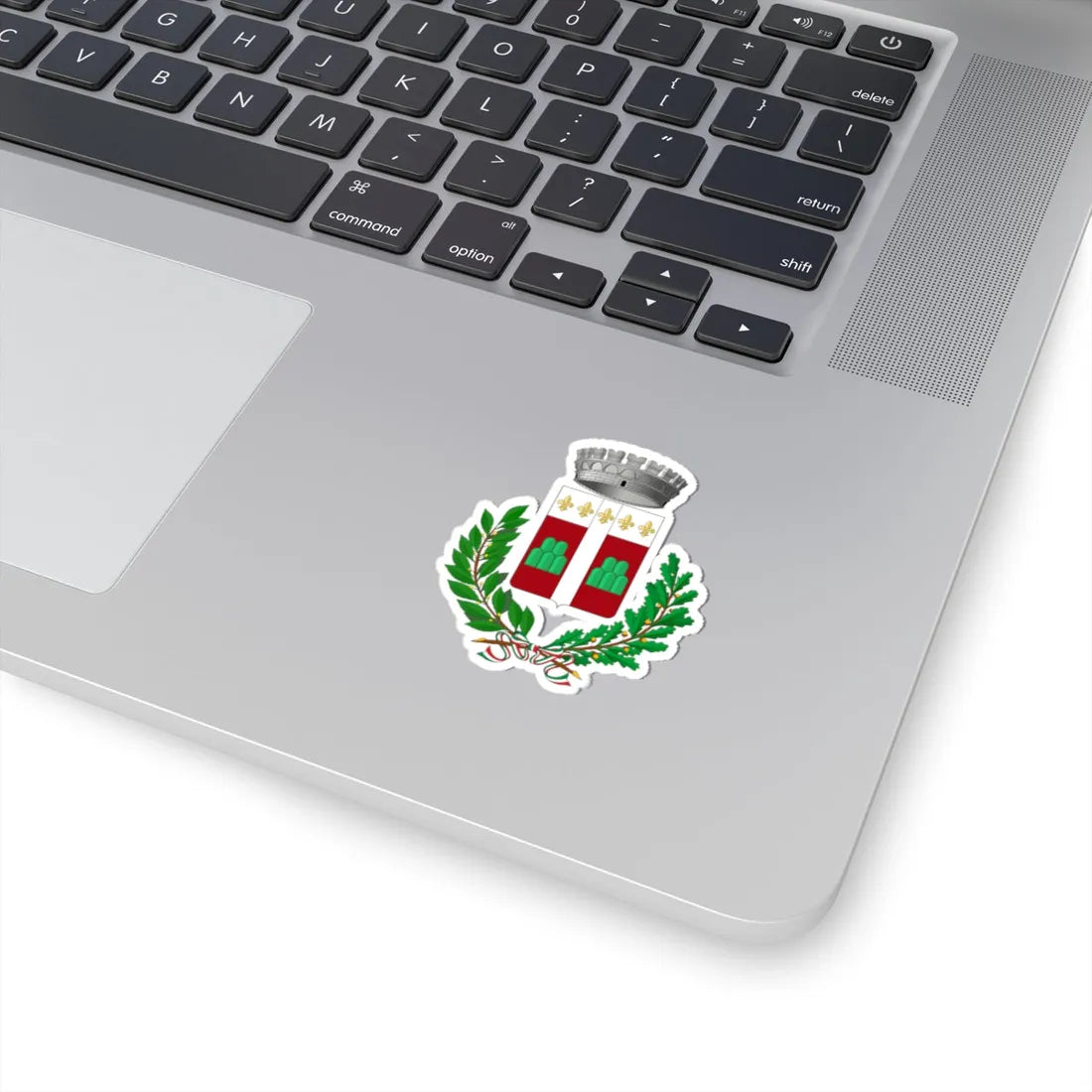 Cantiano-Stemma (Italy) (Coat of Arms) STICKER Vinyl Kiss-Cut Decal - The Sticker Space