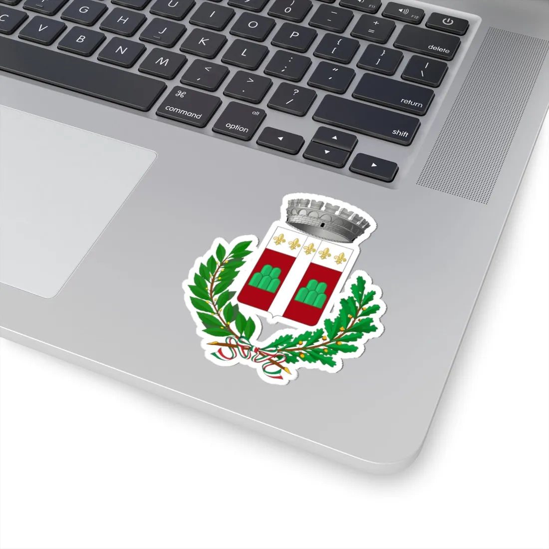 Cantiano-Stemma (Italy) (Coat of Arms) STICKER Vinyl Kiss-Cut Decal - The Sticker Space