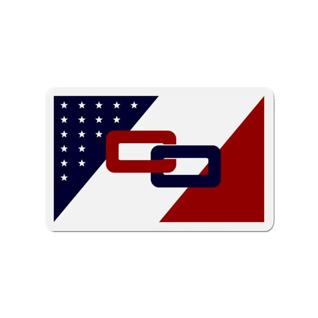 Canton Ohio Flag - Refrigerator Magnet - The Sticker Space