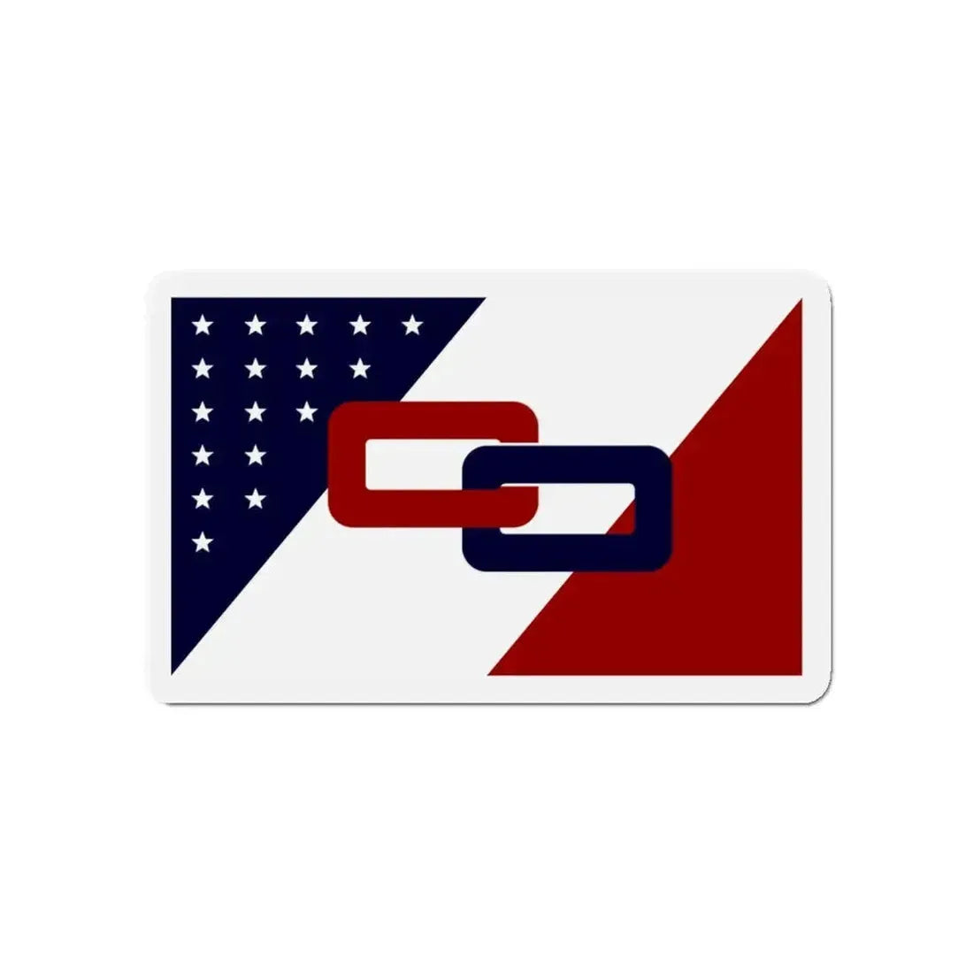 Canton Ohio Flag - Refrigerator Magnet - The Sticker Space