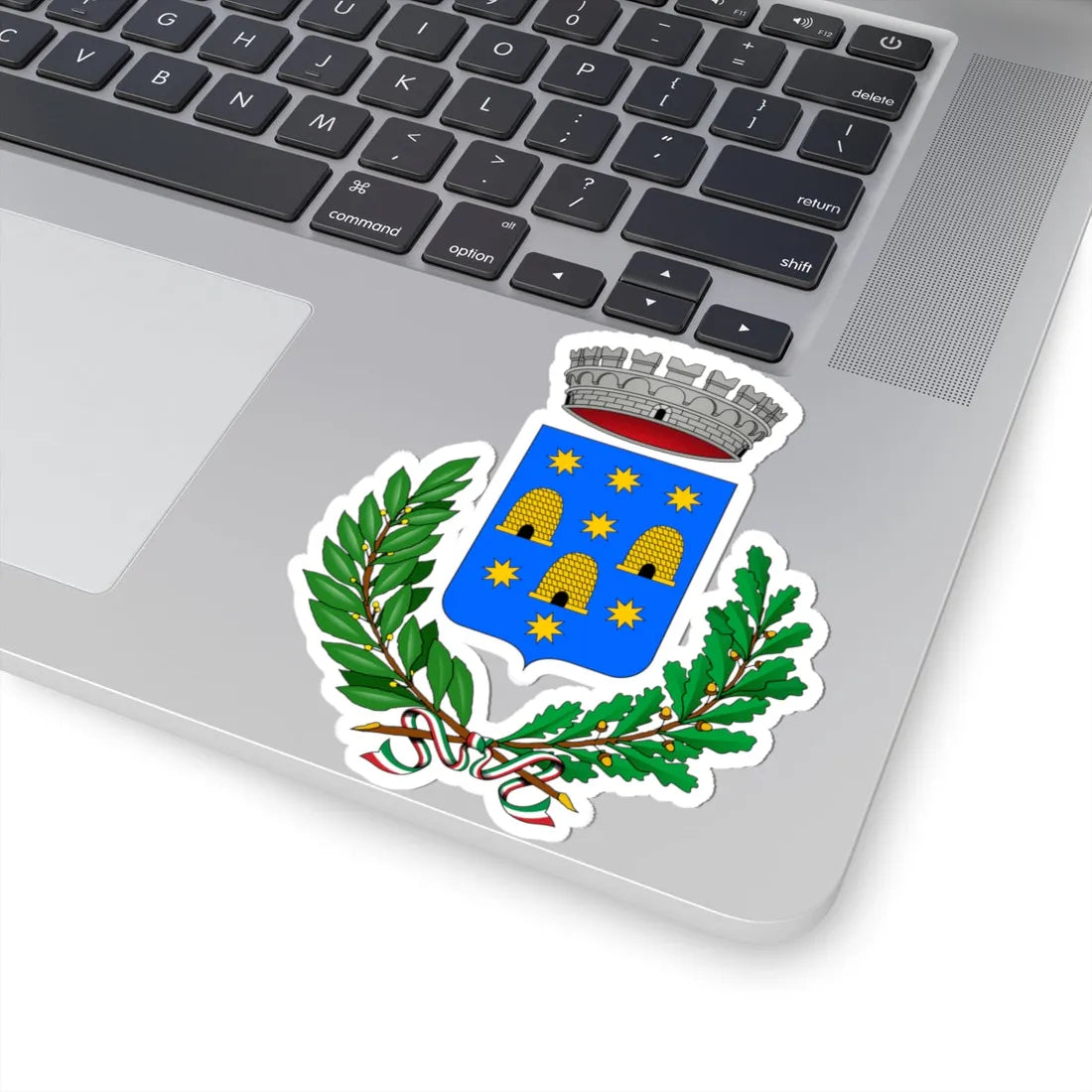 Canzo-Stemma (Italy) (Coat of Arms) STICKER Vinyl Kiss-Cut Decal - The Sticker Space