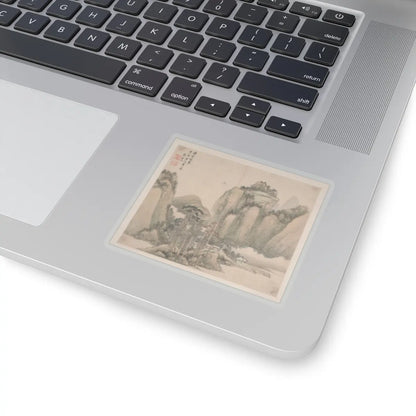Cao Jian - Landscapes in the Styles of Various Artists - dated 1716 v10 - STICKER Vinyl Kiss-Cut Decal