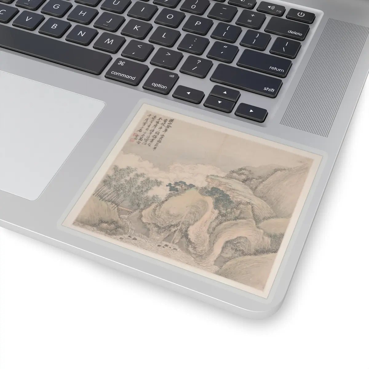 Cao Jian - Landscapes in the Styles of Various Artists - dated 1716 v11 - STICKER Vinyl Kiss-Cut Decal