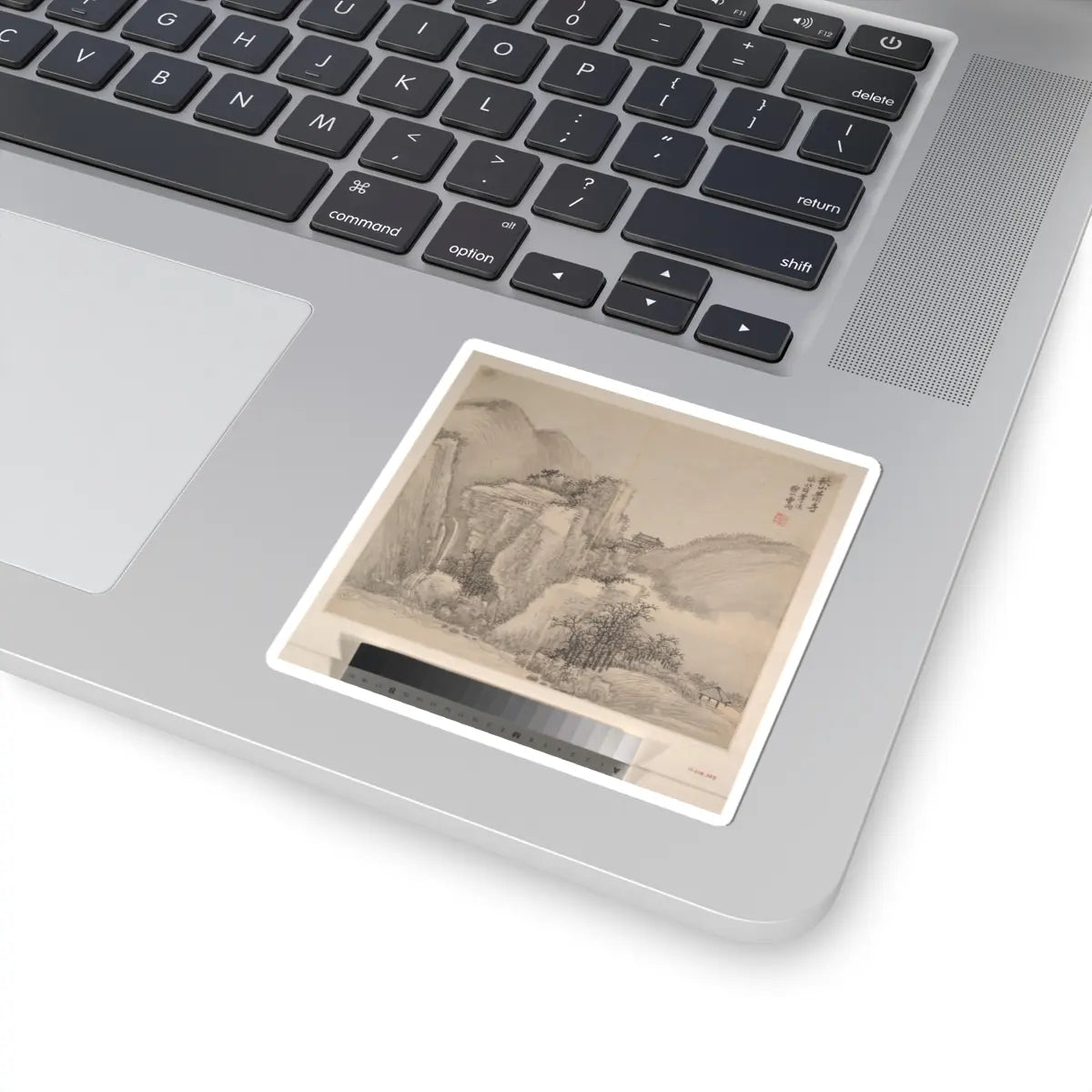 Cao Jian - Landscapes in the Styles of Various Artists - dated 1716 v2 - STICKER Vinyl Kiss-Cut Decal