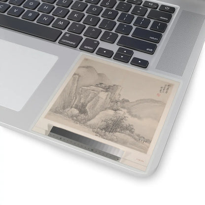 Cao Jian - Landscapes in the Styles of Various Artists - dated 1716 v2 - STICKER Vinyl Kiss-Cut Decal
